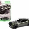 2019 Dodge Challenger SRT Hellcat, Green Metallic - Auto World AWSP076/24B - 1/64 Scale Diecast Car