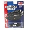 2017 Ford Mustang GT, Black With White - Auto World CP7475-24 - 1/64 Scale Diecast Model Toy Car