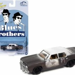1974 Dodge Monaco "Bluesmobile", The Blues Brothers - Johnny Lightning JLSP215 - 1/64 Diecast Car
