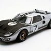 Shelby Collectibles 1966 Ford GT-40 MK II, Silver - Shelby SC404 - 1/18 Scale Diecast Model Toy Car