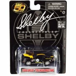 Shelby Collectibles 2008 Ford Shelby Mustang #08 Terlingua Racing TeamSC753BK - 1/64 Scale Diecast Model Toy Car